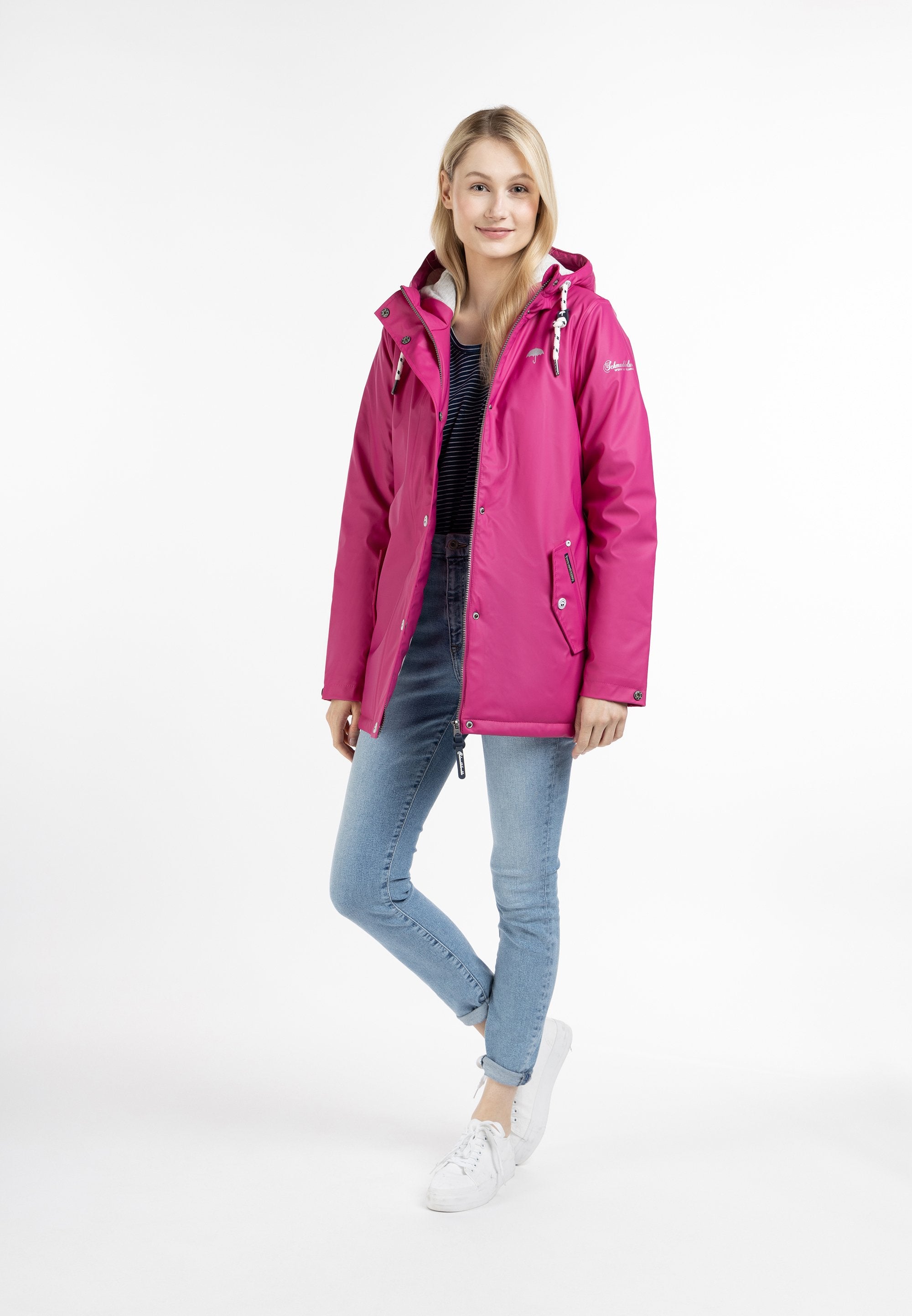 Schmuddelwedda SCHMUDDELWEDDA REGENJACKE MIT WATTIERUNG STORMCLOUD