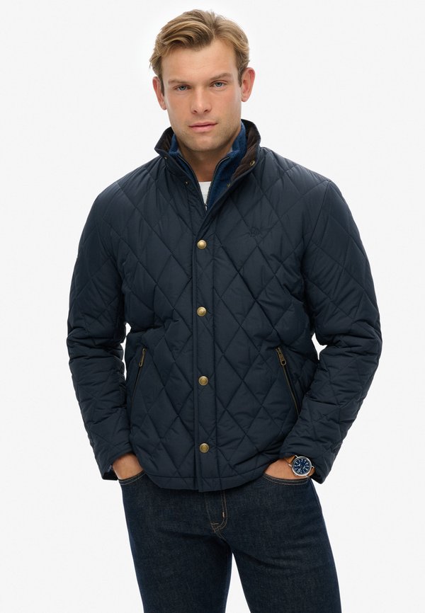 Superdry & Co QUILTED ESTATE COUNTRY - Light jacket - deep navy