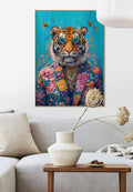 Orange Wallz DANDY FLORAL TIGER