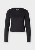 LOGO LONG SLEEVE CROP Media 1