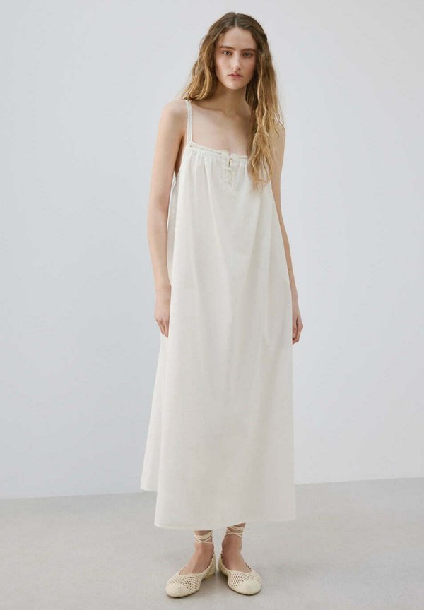 Mango ADULT - Maxi dress - white