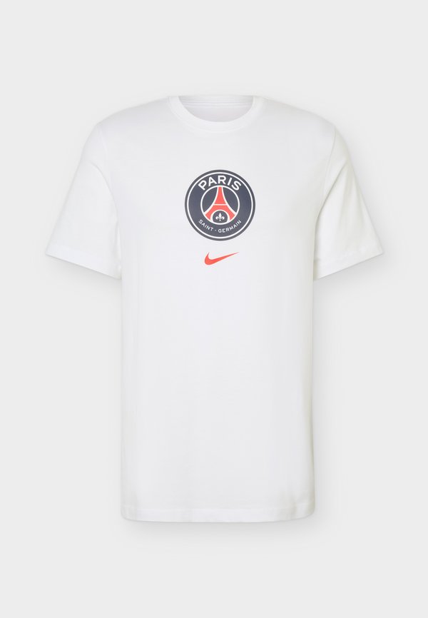 Nike Performance PARIS SAINT-GERMAIN CREST TEE - Club wear - white