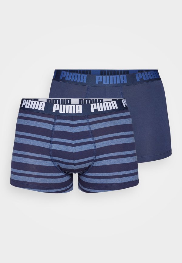 Puma MEN EVERYDAY HERITAGE STRIPE 2 PACK - Trunks - denim