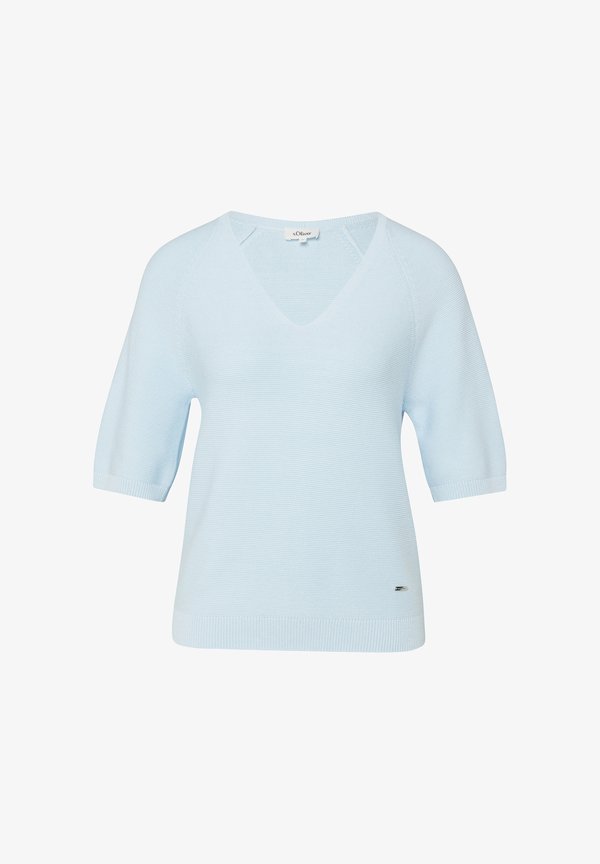 s.Oliver Basic T-shirt - hellblau