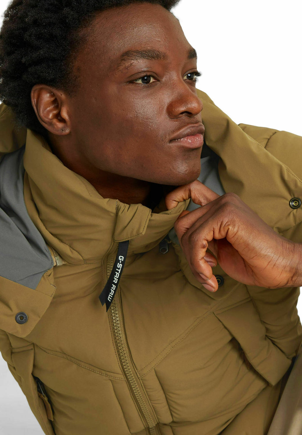 G-STAR PADDED HOODED