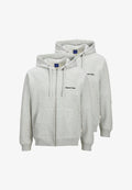 Jack & Jones 2ER PACK - Zip-up sweatshirt - hellgrau