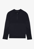 Pier One Sport LONG SLEEVE SEAMLESS TOP WITH 1/4 ZIP
