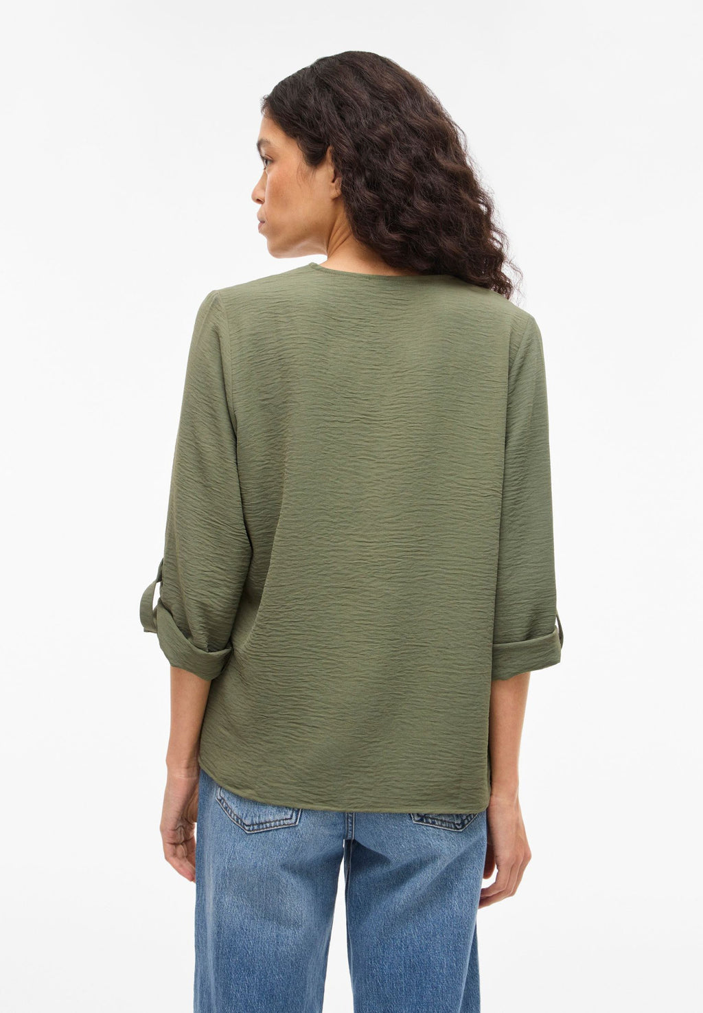 VILA 3/4 sleeved VIJOSA V-neck