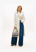 Tommy Hilfiger TH MONOGRAM JACQUARD CROSSBODY BAG - Handbag - blue mono
