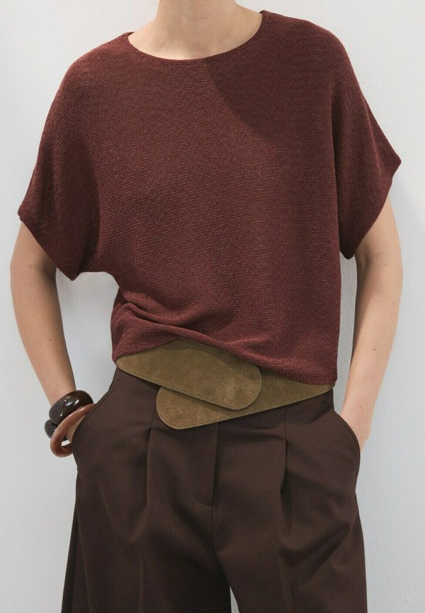 Mango ADULT - Basic T-shirt - orange