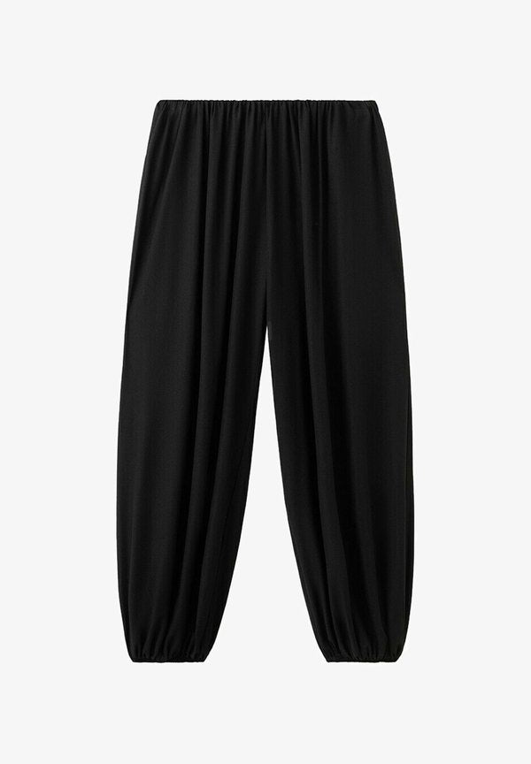 Mango ADULT - Trousers - black