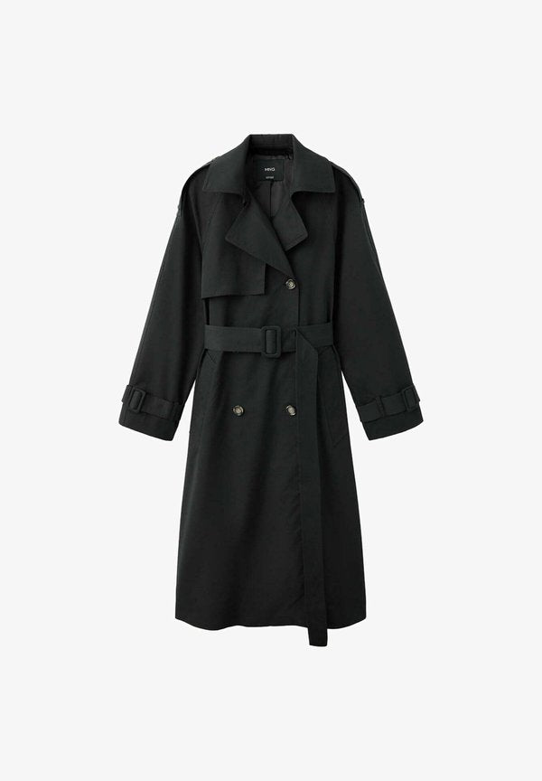 Mango ADULT - Trenchcoat - black