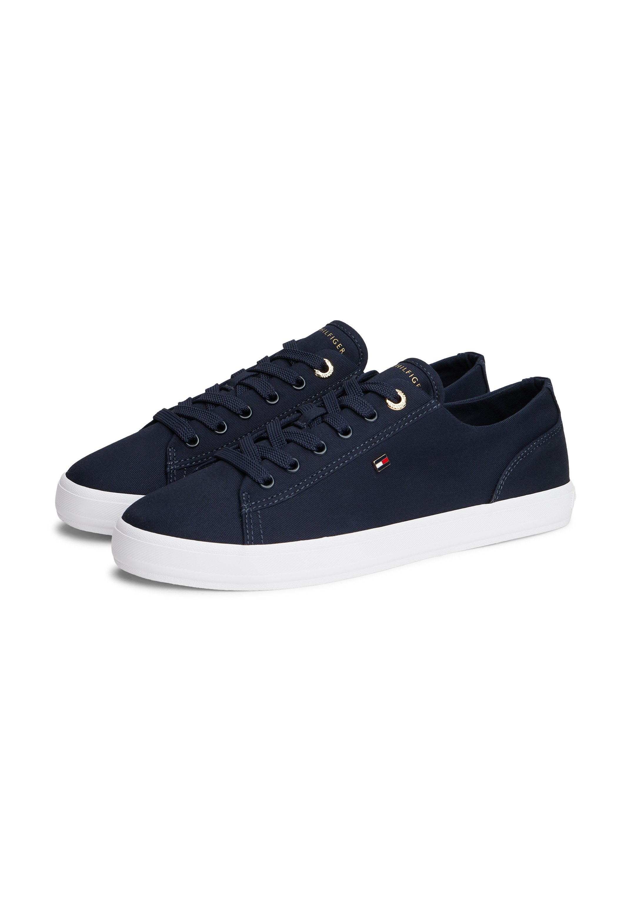 ENAMEL FLAG CANVAS TRAINERS Media 2