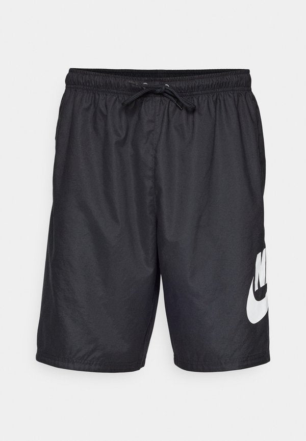 Nike Sportswear M NK CLUB SHORT WVN - Tracksuit bottoms - black/(white)