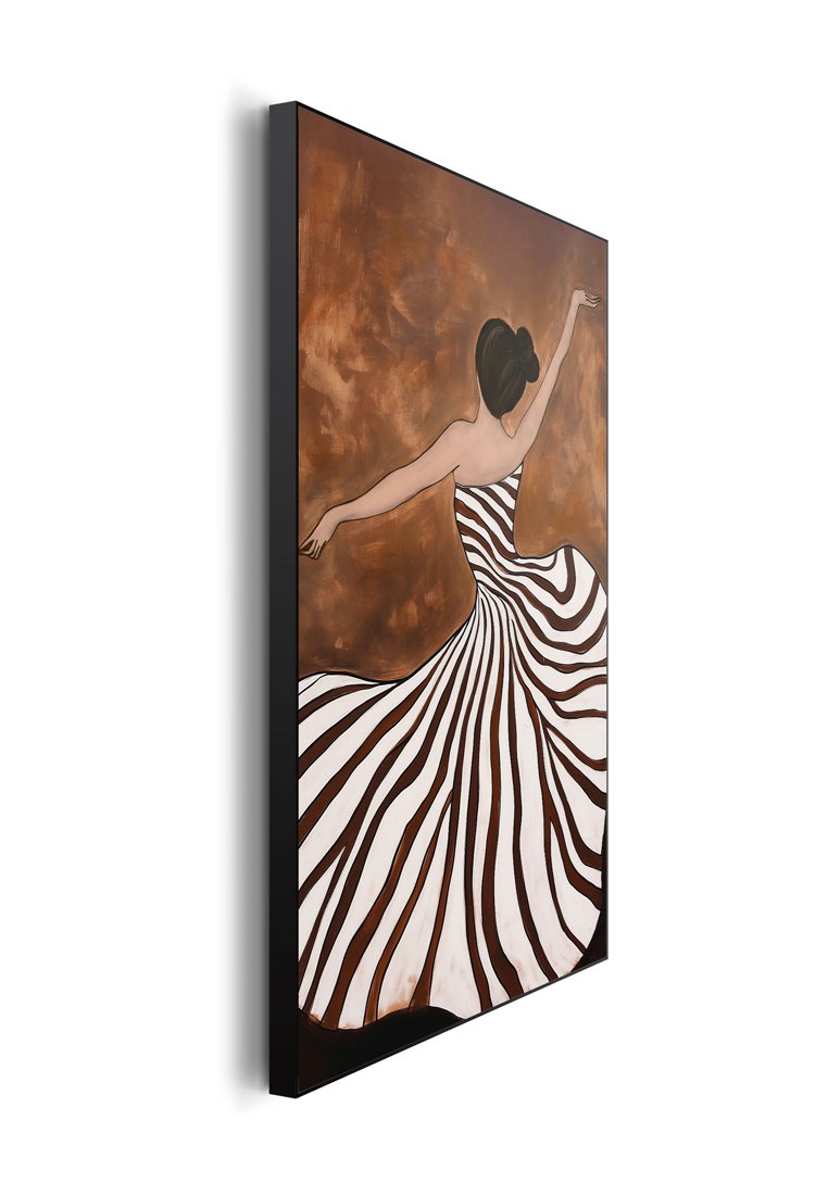 Orange Wallz DANCING LADY
