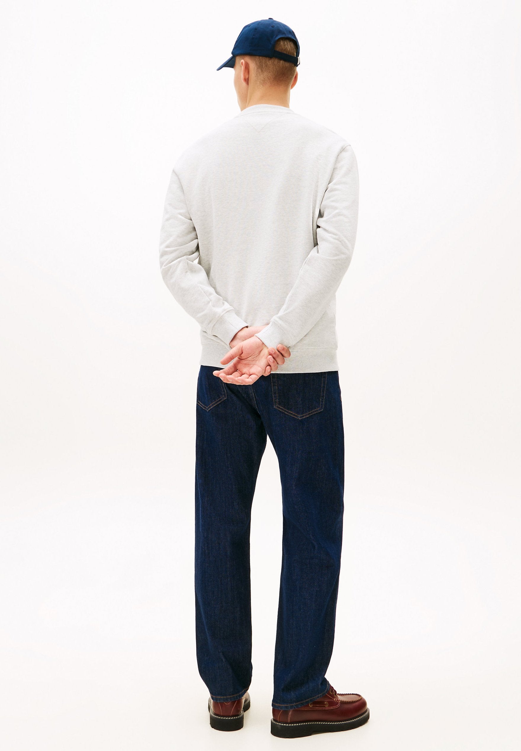 Tommy Jeans MOUNTAIN LOGO EMBROIDERY TERRY SWEATSHIRT