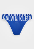 Calvin Klein Underwear HIGH LEG THONG - INTENSE POWER MICROF - Thong - royalty