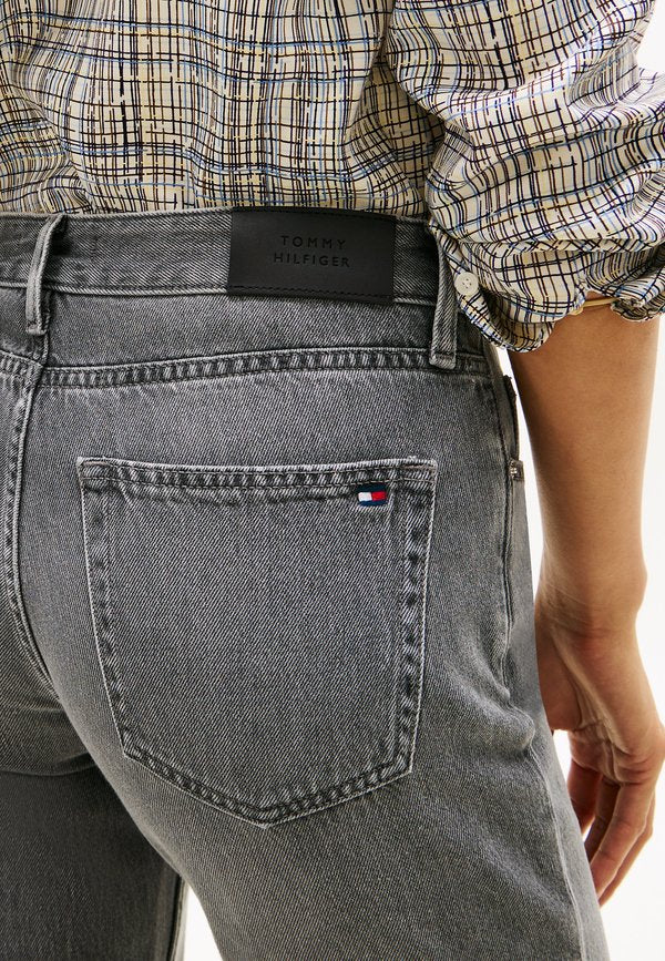 Tommy Hilfiger WHISKERED MID RISE STRAIGHT LEG JEANS