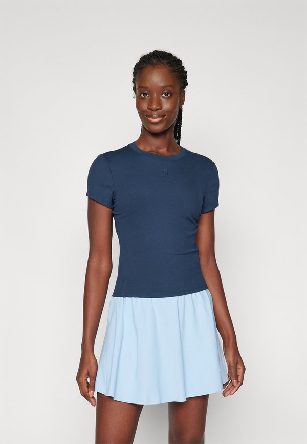 Nike Performance NIKECOURT ADVANTAGE  - Sports T-shirt - armory navy