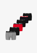 Puma MEN EVERYDAY 6 PACK - Boxer briefs - grey red black