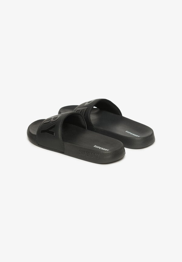 Superdry & Co CODE CORE - Pool slides - black