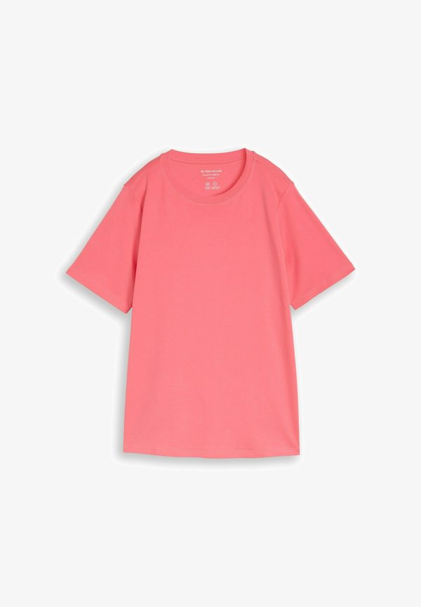 TOM TAILOR PLUS SIZE - Basic T-shirt - soft coral pink