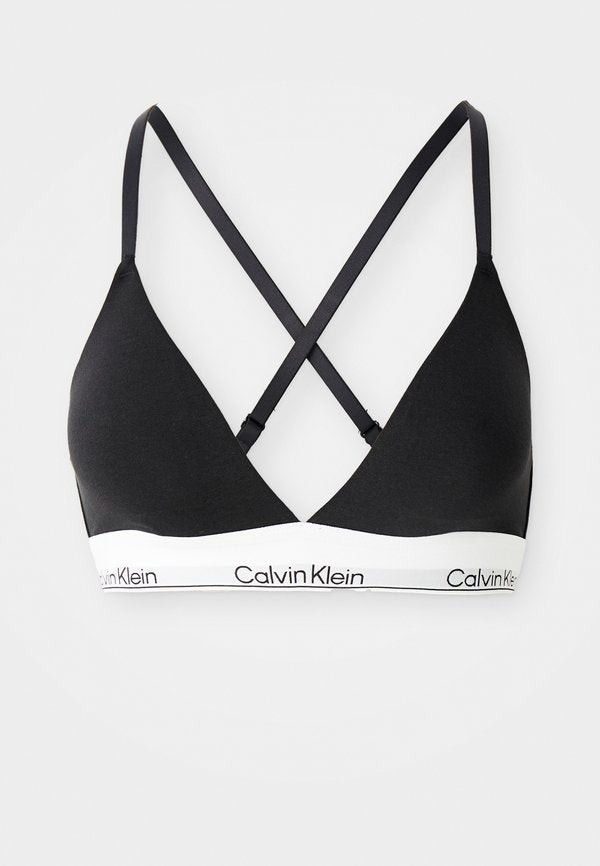Calvin Klein Underwear TRIANGLE ICON - Triangle bra - black