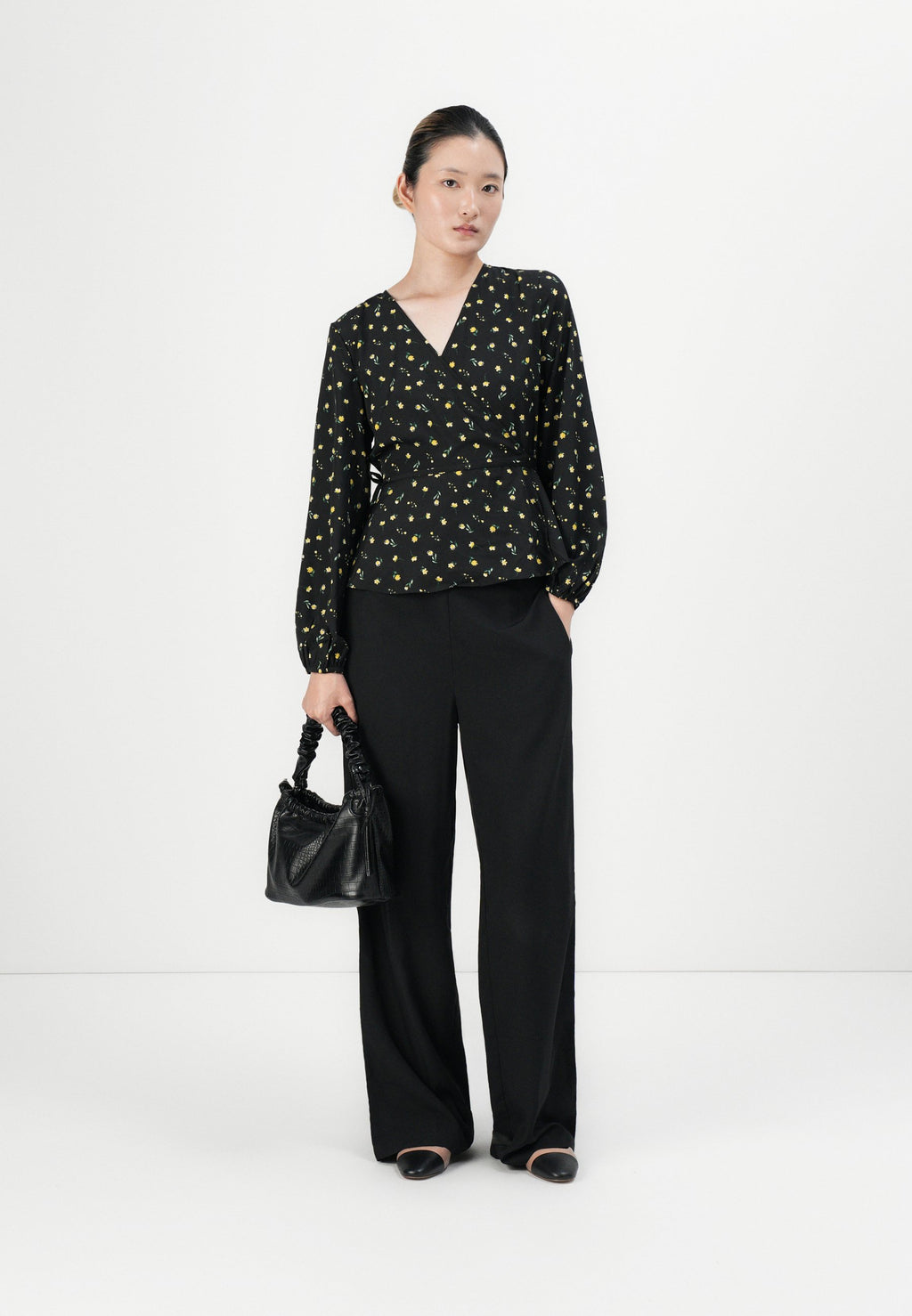 VILA VIELLIE PEPLUM WRAP