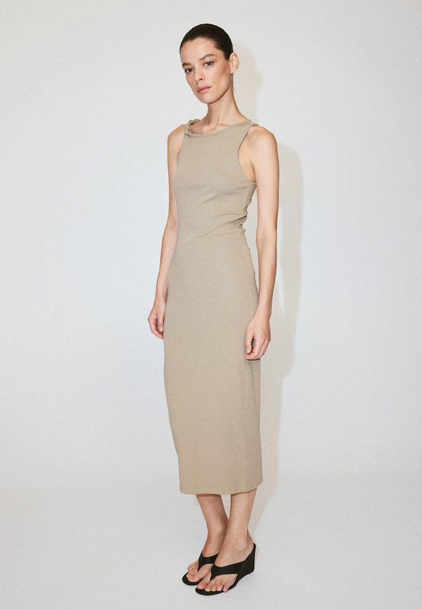 Mango ADULT - Jersey dress - khaki