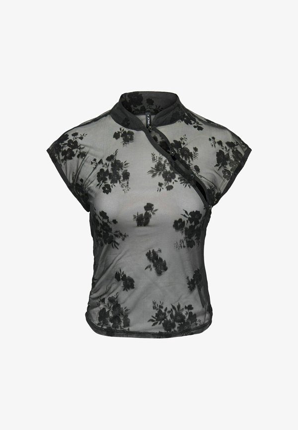 ONLY TOP ONLMAI TOP - Blouse - black