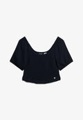 Superdry & Co SMOCKED - Blouse - eclipse navy