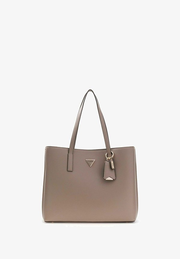 Guess MERIDIAN GIRLFRIEND - Tote bag - dark taupe