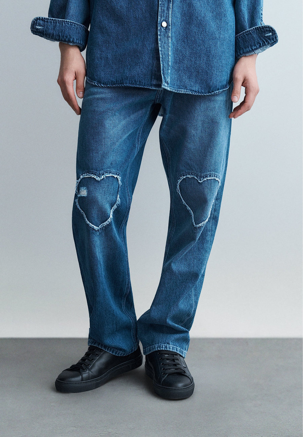 MOSCHINO HEARTS PANTALONE