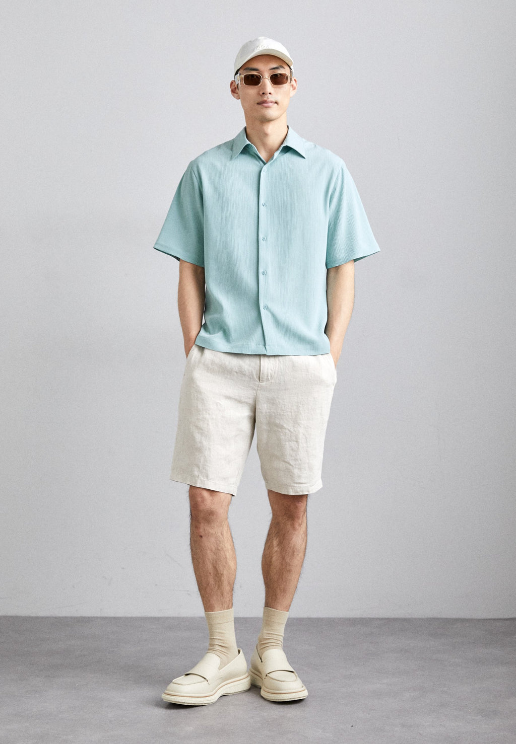 sandro CHEMISE PLISSE