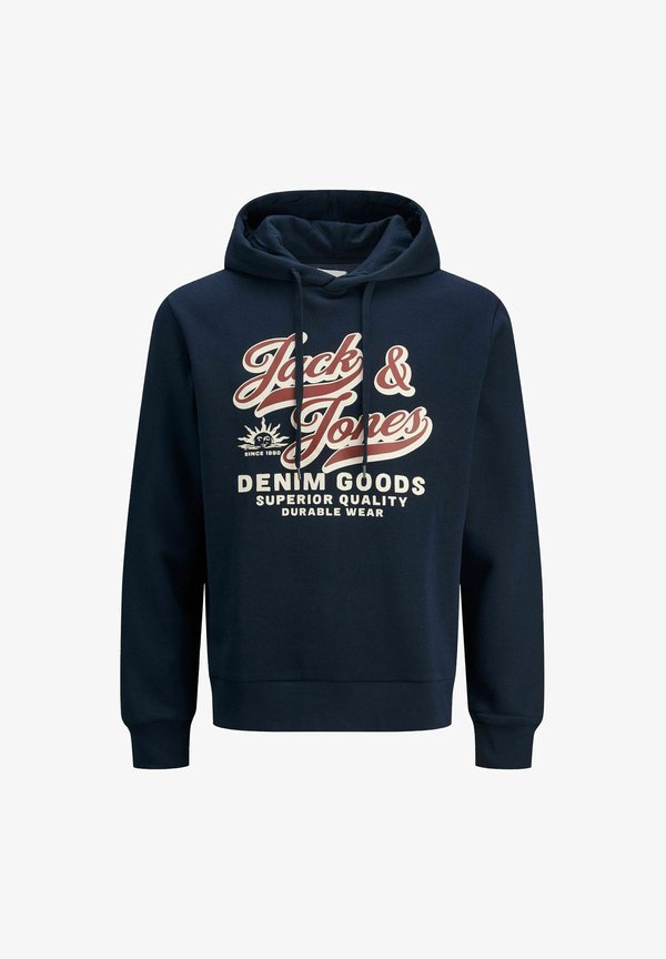 Jack & Jones JJELOGO SWEAT HOOD 2 COL 25/26 NOOS - Hoodie - sky captain