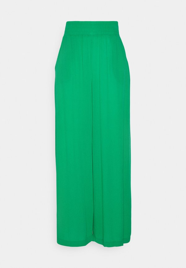 Vero Moda Petite VMMENNY WIDE PANTS - Trousers - bright green