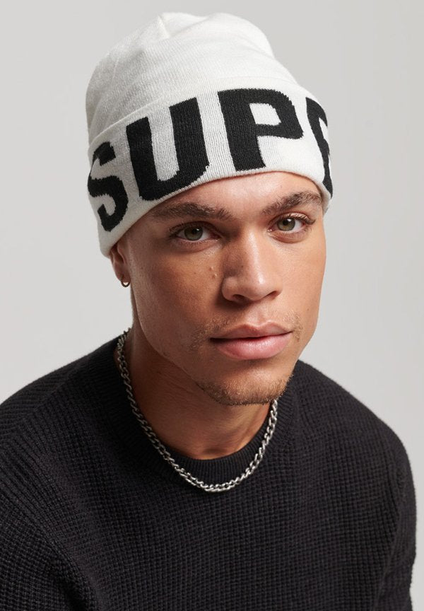 Superdry & Co MOUNTAIN - Beanie - optic black