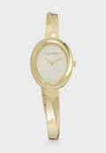 Calvin Klein TWISTED BEZEL - Watch - gold-coloured