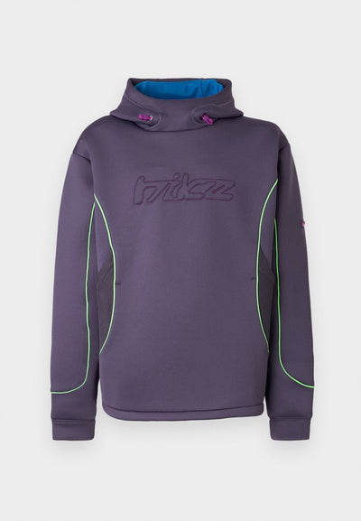 Nike Sportswear BUBBLE - Sweatshirt - dark raisin/brilliant blue/voltage green/vivid purple