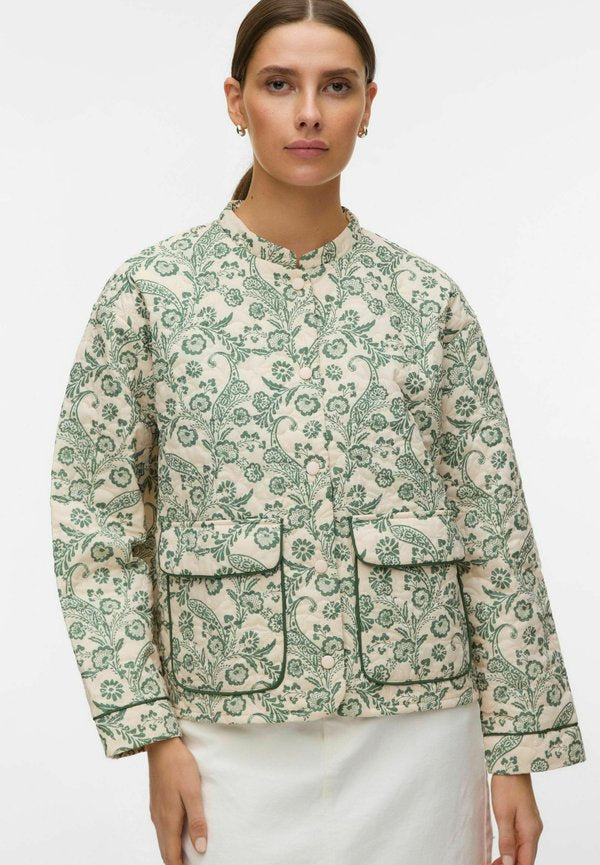 Vero Moda Quilted VMRITA Quilted - Light jacket - birch