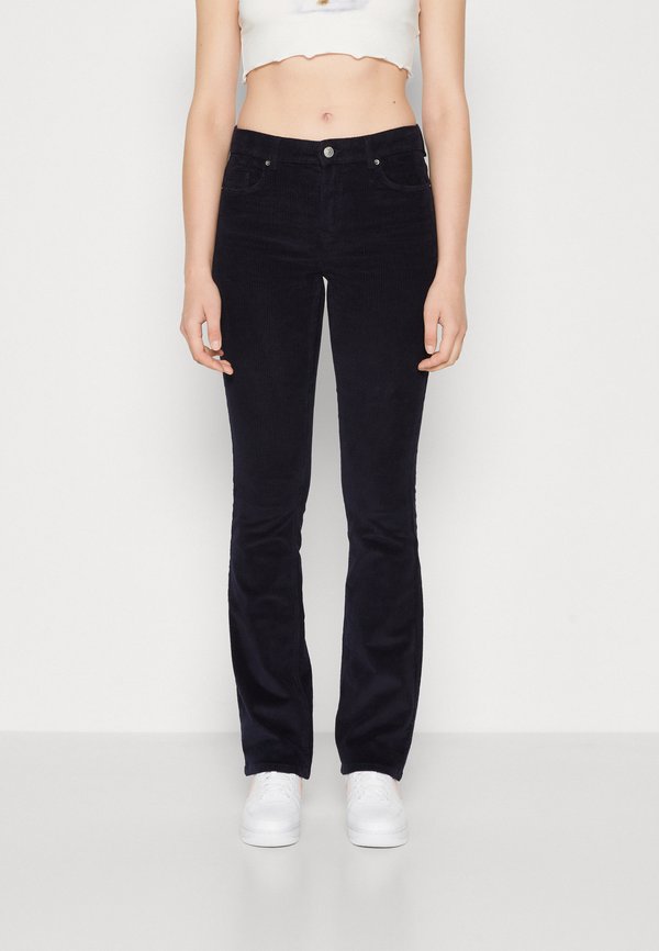 ONLY ONLMARY GLOBAL FLARED - Trousers - night sky