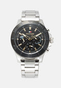Tommy Hilfiger BRYAN - Chronograph watch - silver-coloured