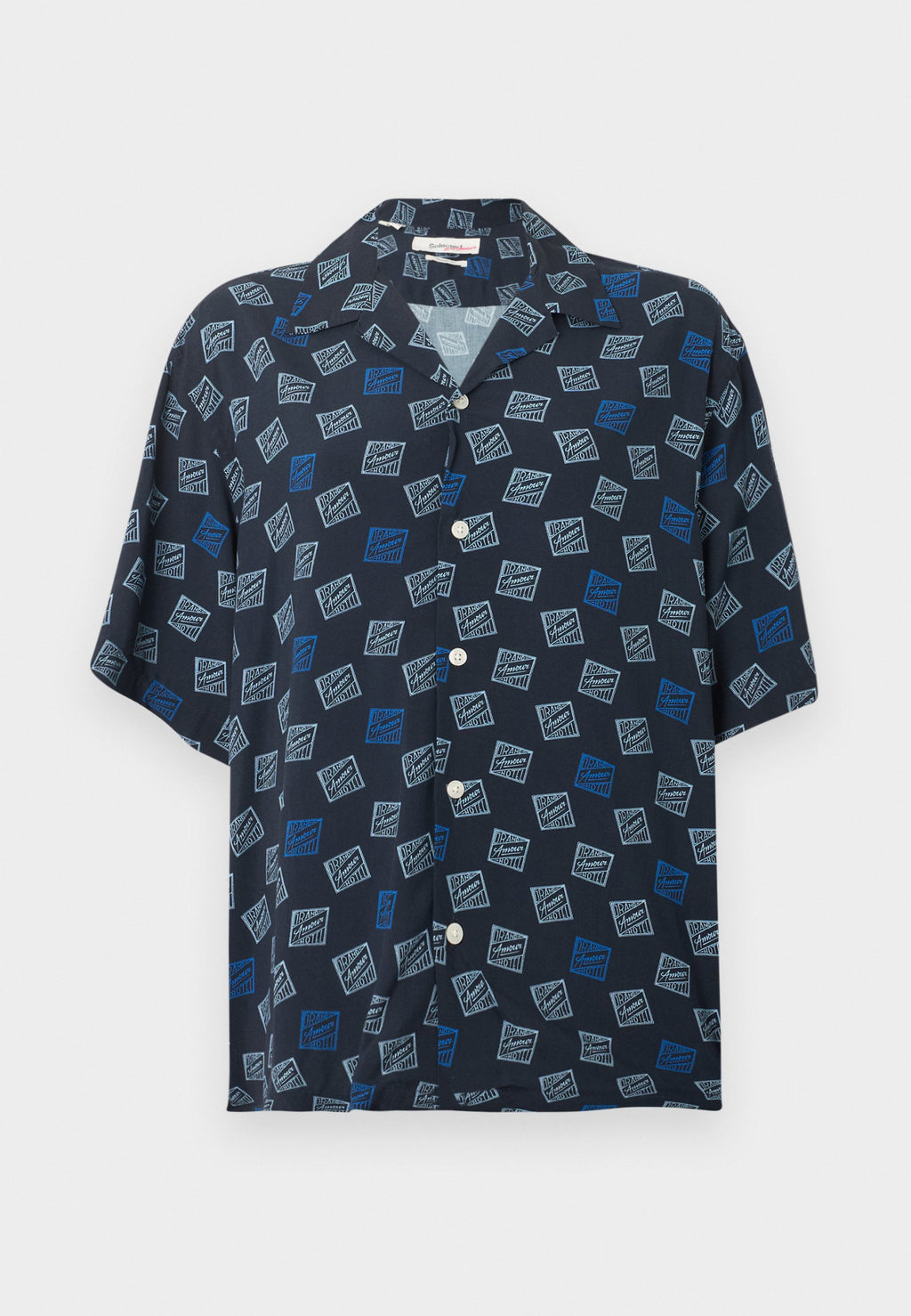 Selected SLHRLXHOTEL AMOUR STAMPS SHIRT