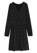 Marks & Spencer PRINTED FRILL DETAIL V NECK