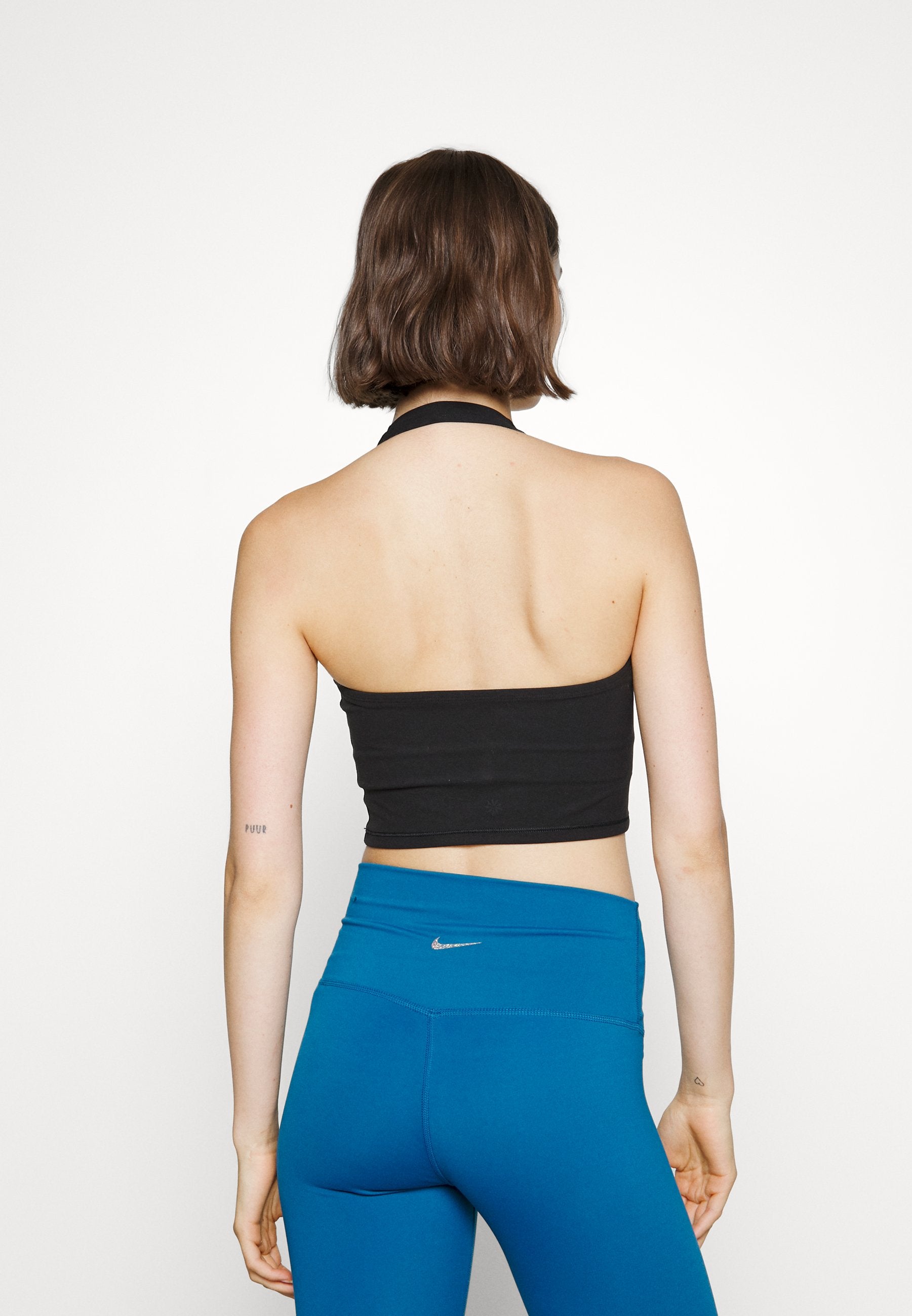 Athleta HALTER CROP A-C