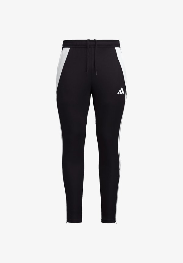 adidas Performance TIRO24 TRAINING PANT REGULAR - Tracksuit bottoms - blackwhite