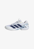 adidas Performance ADIZERO UBERSONIC 5 - Multicourt tennis shoes - cloud white   dark blue   crystal sky
