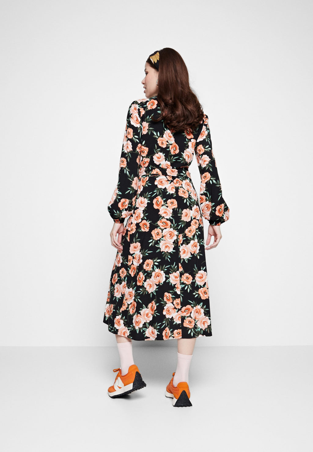 VILA VIDOTTIAS MIDI WRAP DRESS