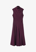 Mango Jersey dress - wine