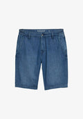 TOM TAILOR TTMARVIN Straight - Straight leg jeans - used dark stone blue denim